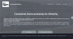 Desktop Screenshot of caravanasmolinaalmeria.com