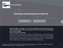 Tablet Screenshot of caravanasmolinaalmeria.com